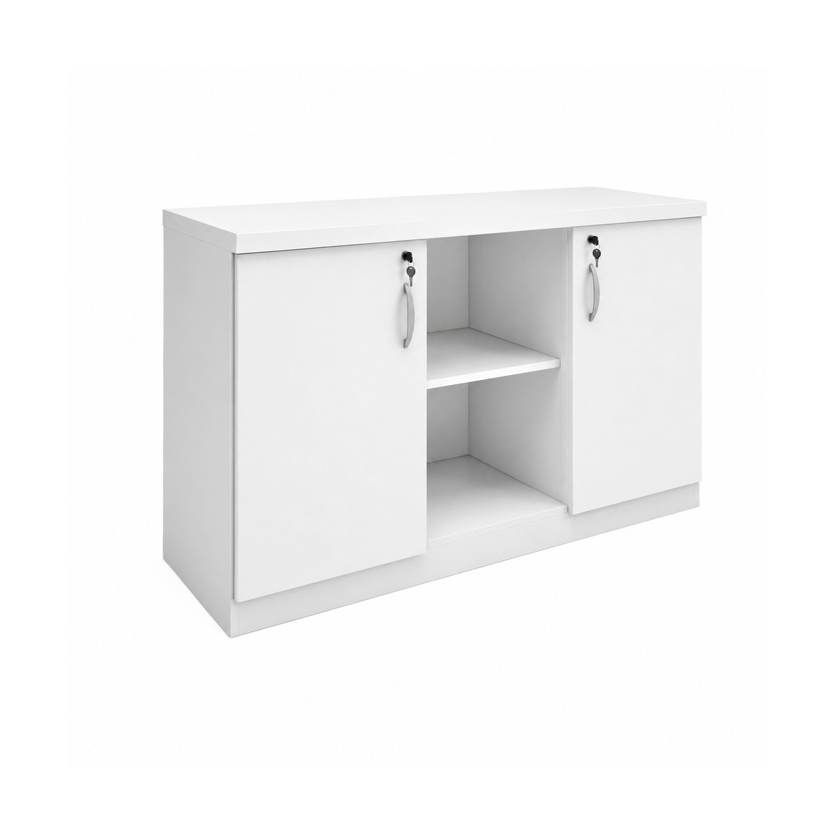 Armário Credenza Baixo Cinza Cristal